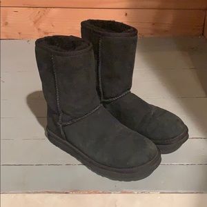 Ugg classic boots size 8 black